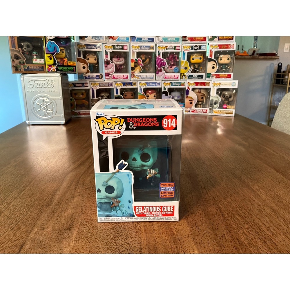 Funko Pop! Dungeons & Dragons #914 Gelatinous Cube 2023 Wondrous Convention